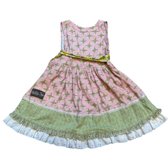 Matilda Jane‎ Serendipity Joanna Wrap Dress Sleeveless Ruffle Size 4 - Picture 2 of 7